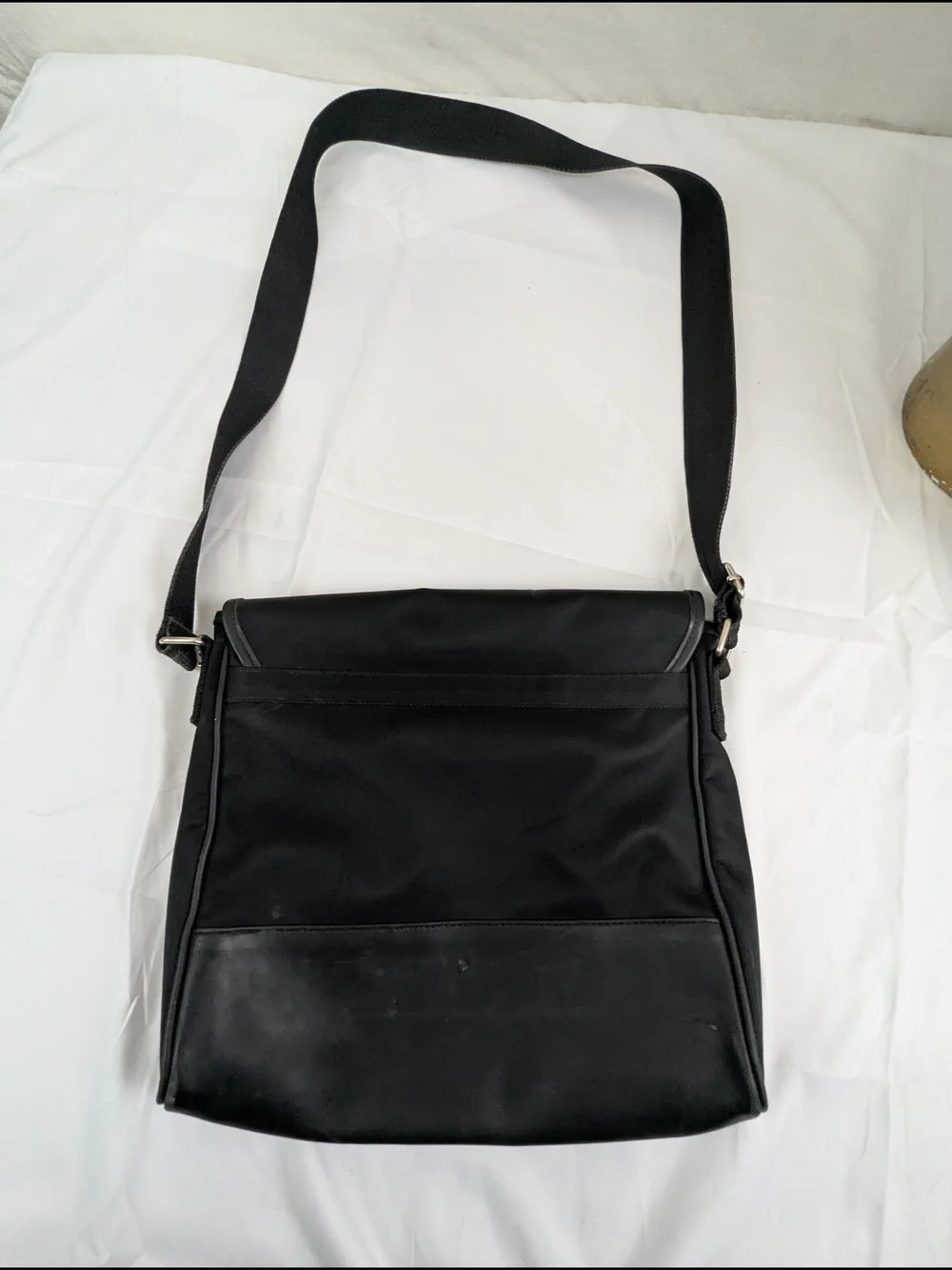 Polo by Ralph Lauren Men's Black Crossbody Shoulder Bag by Ralph Lauren